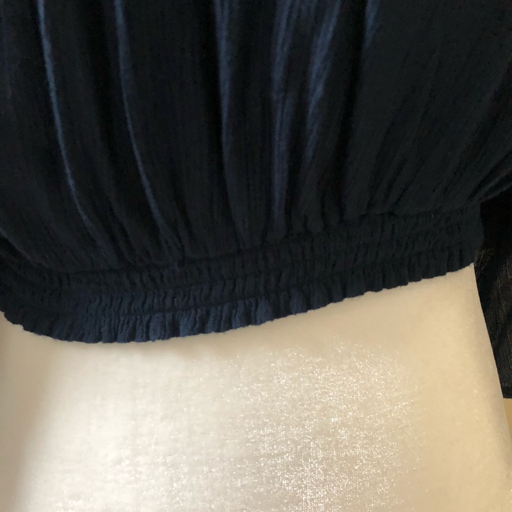 Hollister, Crop Top, dark blue, Size XS - Picture 4 of 6
